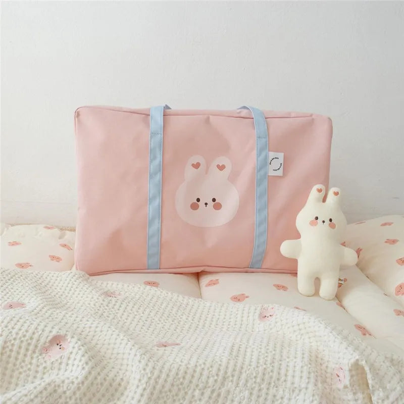 Large Capacity Mommy Bag for Maternity Hospital Bag Kindergarten Quilt Storage Bag Diaper Baby Items Organizer Travel Bag