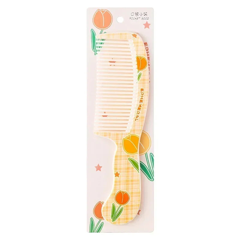Baby Portable Untangling Hair Brush Health Care Tools Combs Kids Cute Rabbit Bear Children Hairbrush Comb for Girls Accessories
