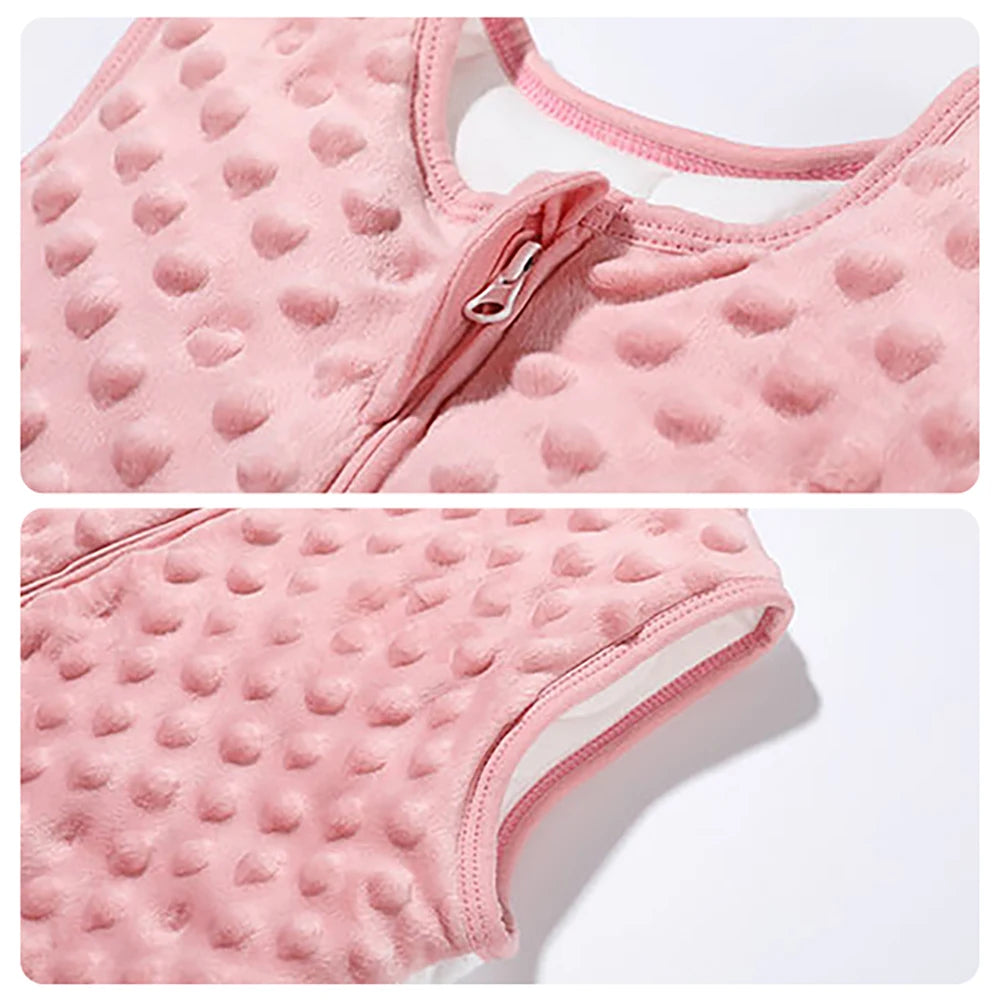 Baby Sleepsack 3-24Months Autumn Baby Sleeping Bag Blanket 1.5Tog Doudou Soft Feeling Starfish Shell Print Vest Style