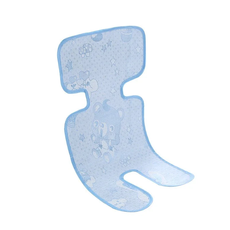 Universal Baby Stroller Seat Pad Summer Washable Cooling Mat Cushion for Stroller Car Seat High Chair Pushchair Sleeping Cushion
