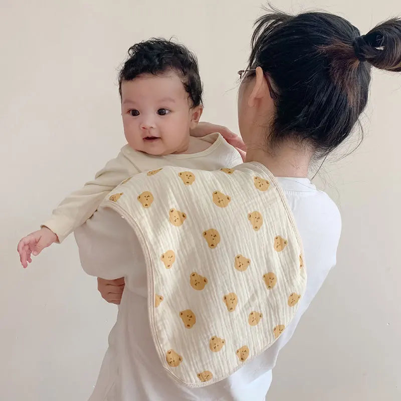 PortableBaby Burp Cloth Absorbent & Soft Burping Cloth Towel Wash Cloth Suitable for Girls Boys Present