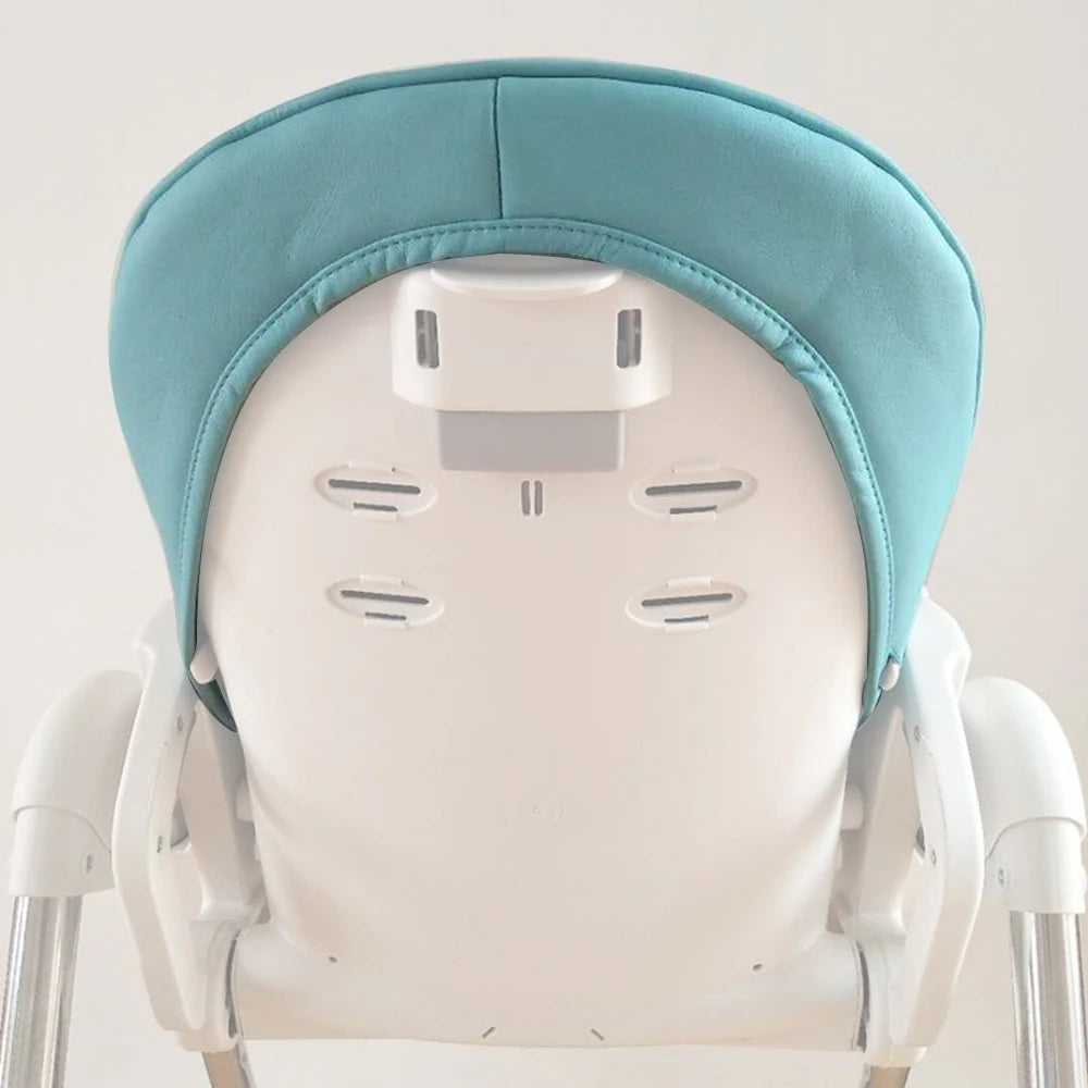Seat Cushion For Peg perego Siesta Prima Pappa Zero3 High Chair PU Leather With Safety Belt Shoulder Crotch PAD DIY Replace Part