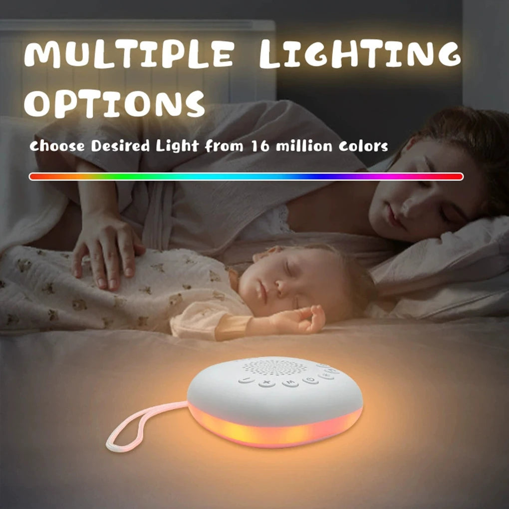 Baby Music Sleep Aid Sleeper Atmosphere Light Breathing Light White Noise Intelligent Sleep Aid Sleeper Night Light Speaker