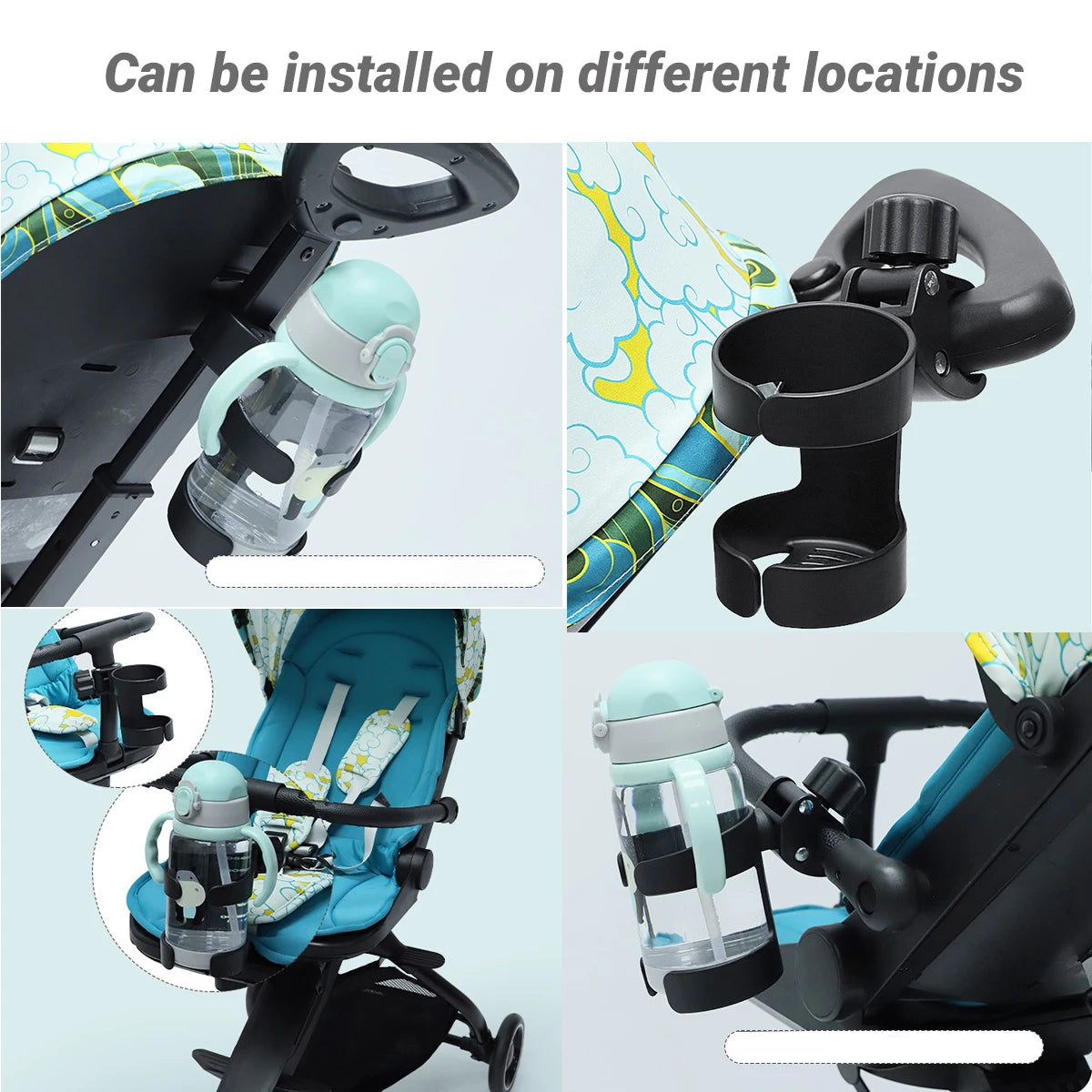 Baby Stroller Cup Holder Rack Children Bicycle Cart Bottle Rack Kids Bicycle Milk Water Pushchair Carriage Stroller Accessories