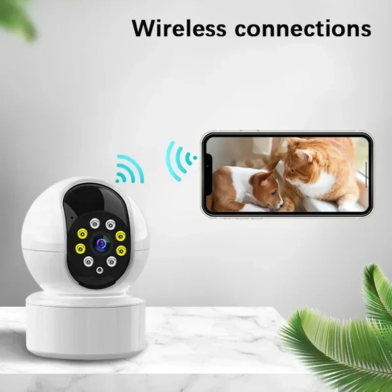 Xiaomi 4K Smart Camera Rotatable WiFi Surveillance Camera Baby Monitor Auto Tracking Color Night Vision Indoor Security Camera