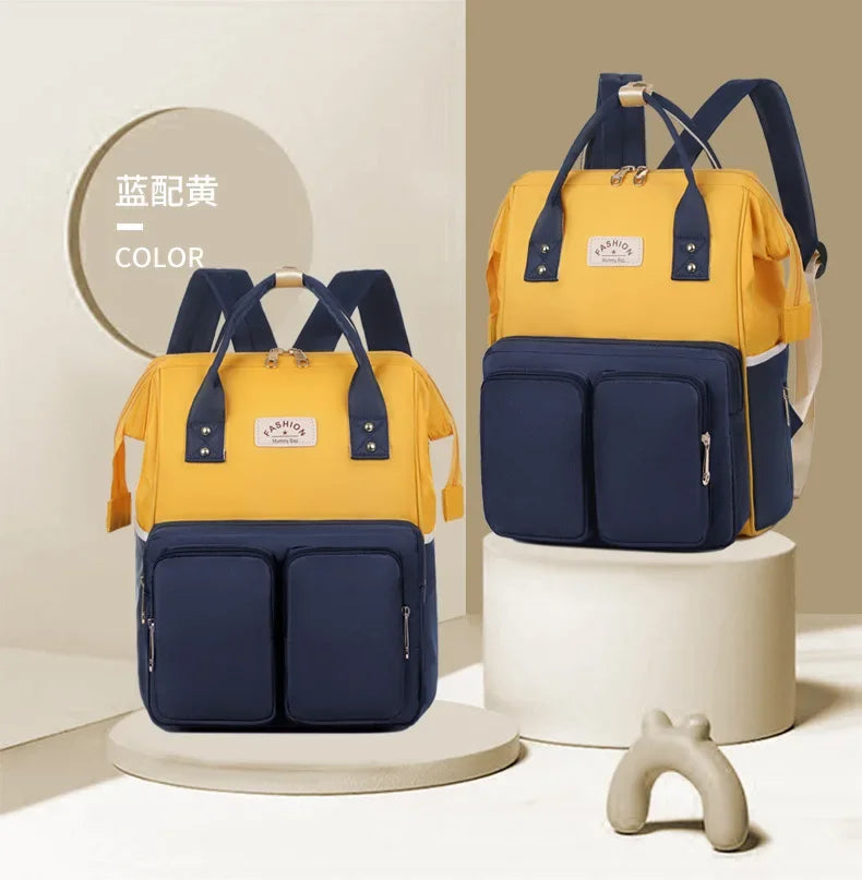 Multifunctional Large-capacity Mommy Bags for Outings Travel Backpack Waterproof Portable Mother and Baby Bag Women's Backpack
