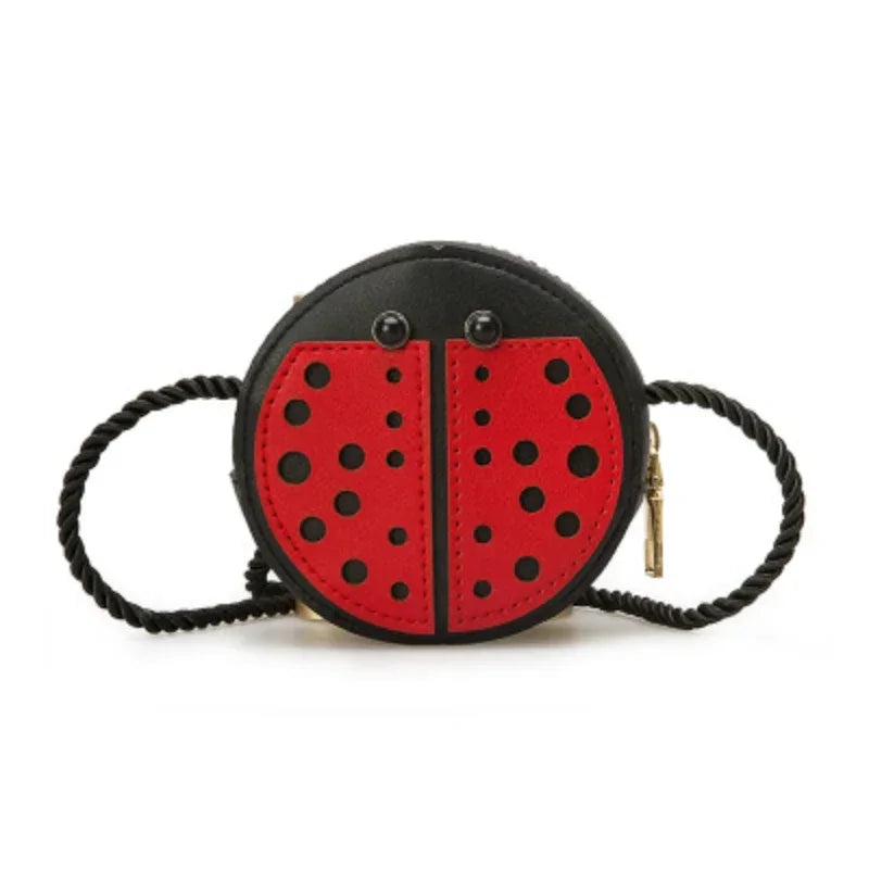 Cartoon Cute Kids Mini Bags for Toddler Bee / Ladybug / Snail Crossbody Bag Adorable Baby Children's Small Handbags Gift