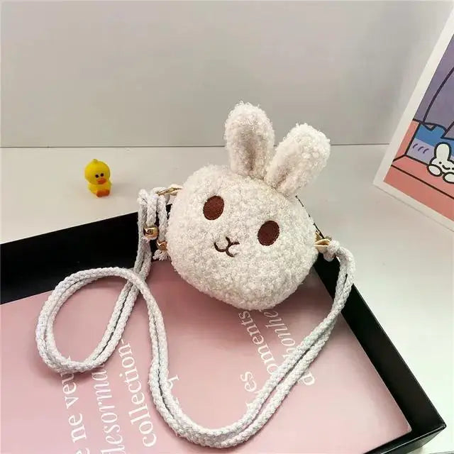 New Cute Little Rabbit Baby Girls Handbags Fashion School Bags for Girls Kids Small Shoulder Lunch Bags Child Girl Backpacks