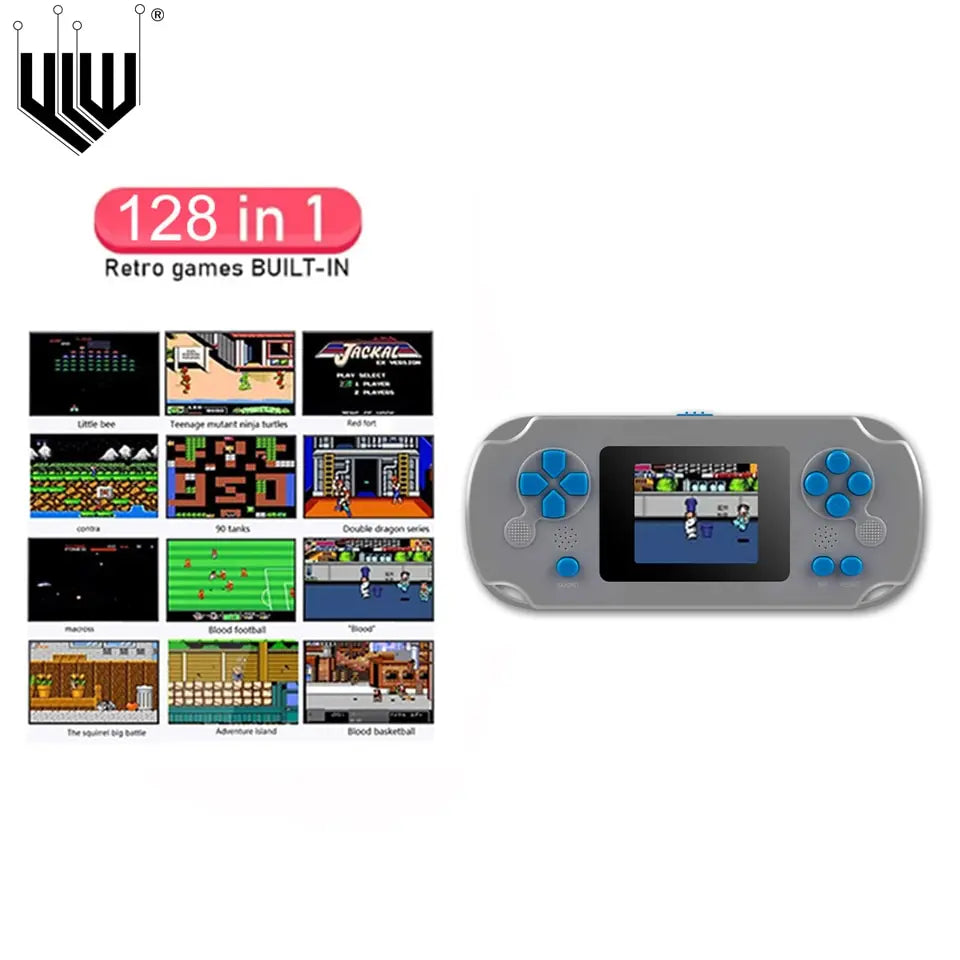 GAMINJA GC31 Retro Portable Mini Handheld Video Game Console TFT Color Screen Kids Game Player Built in 8Bit Games