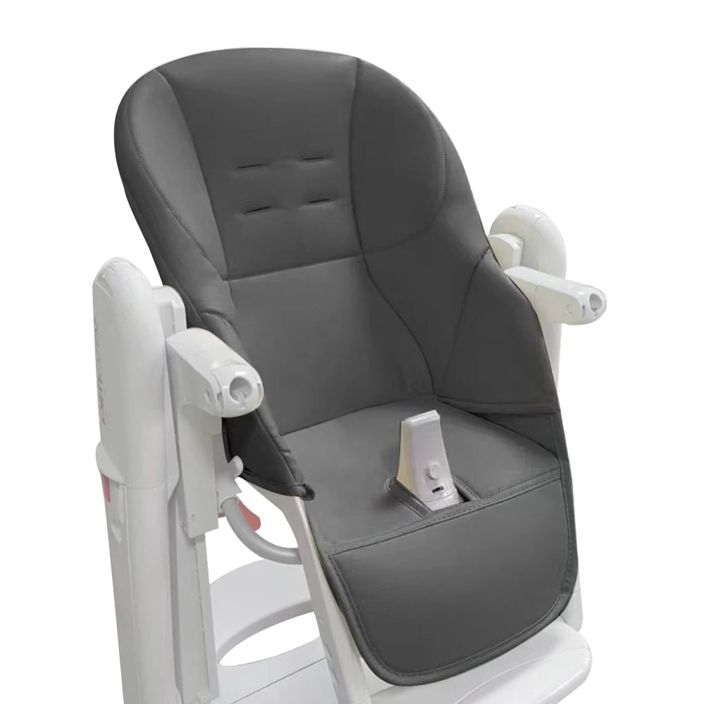 Seat Cushion For Per Perego Tatamia Highchair Child Dinner Chair Seat Case PU Leather Cover Bebe Replacement Accessories