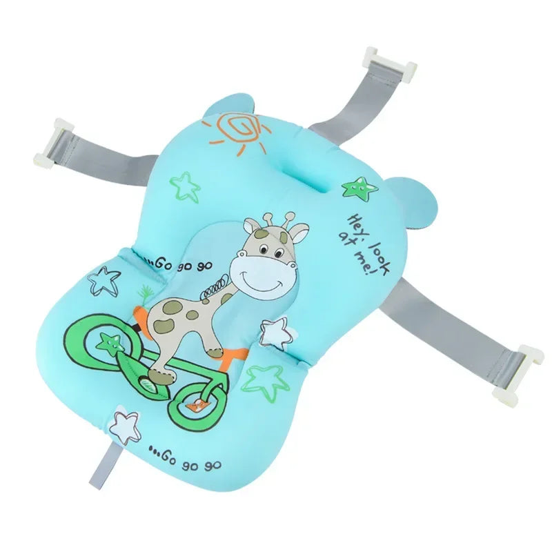 Baby Bathtub Bath Seat Support Mat bath And Shower Air Cushion Bed Non-Slip Bathtub Mat Newborn Bebe Safety Security Bath Seat