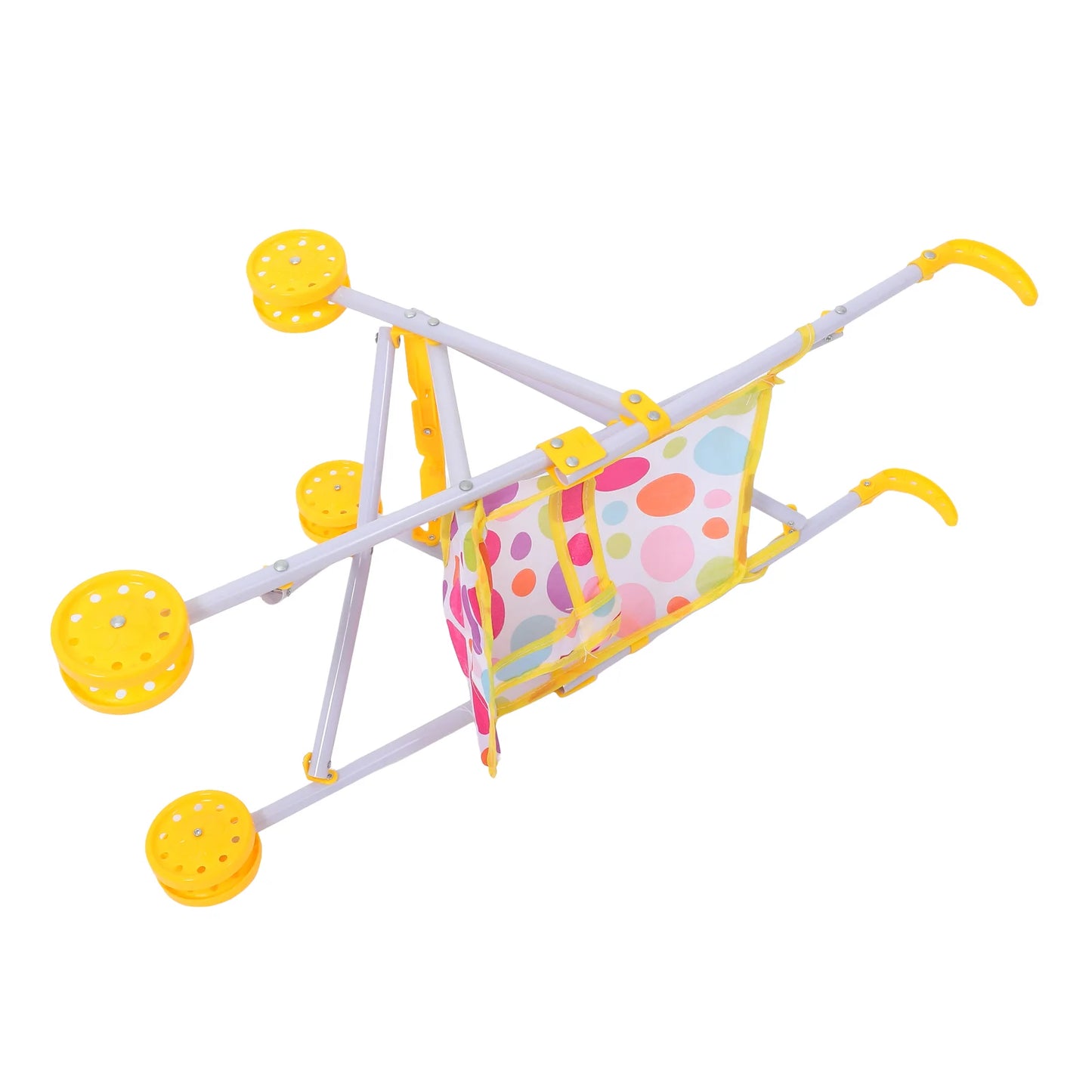 Accessories Trolley Toy Travel Baby Pretend Abs Foldable with Stroller