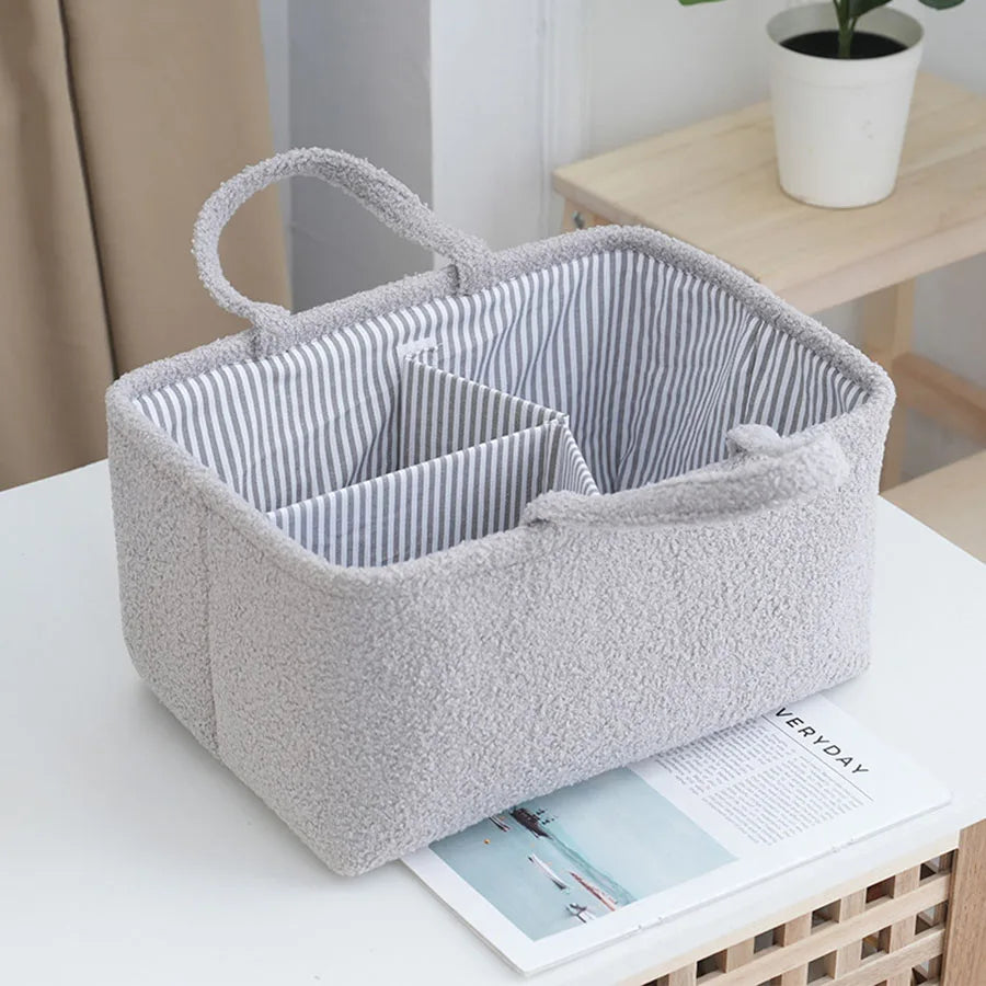 Travel Portable Mommy Bag Diaper Bag Feeding Bottle Storage Handbag Multifunctional Baby Products Organizer Basket