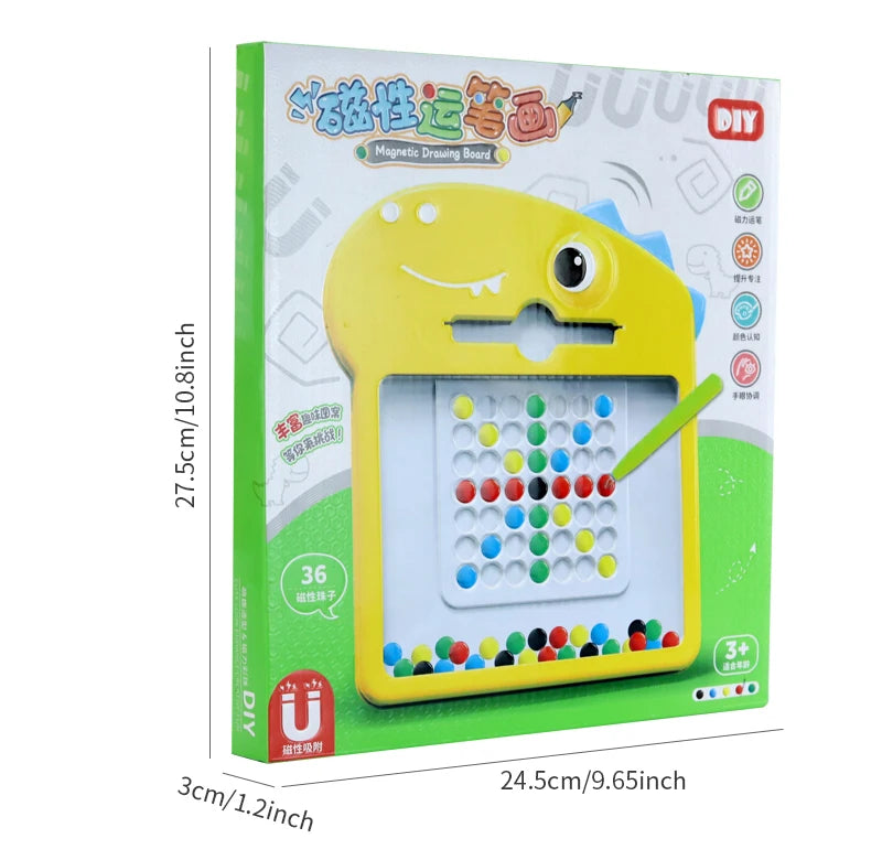 Magnetic Pen Drawing Board Children's Magnetic Pen Baby Drawing Board Girls Educational Toy