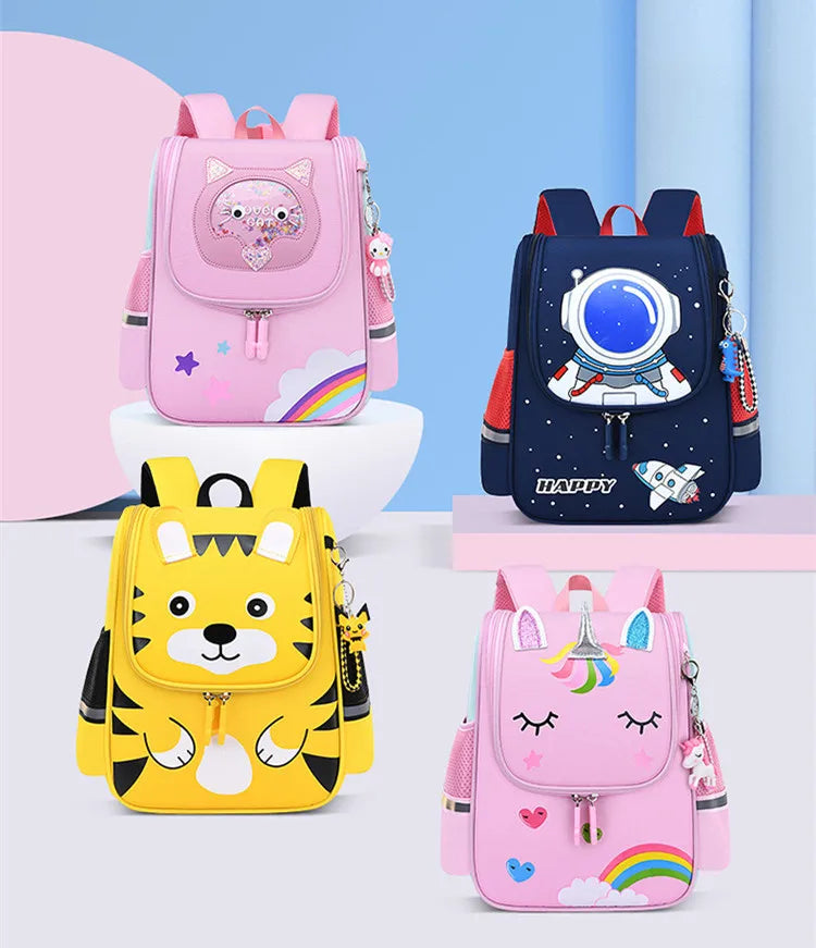 school bag for kids boys from 3 to 7 years old shoulder bag children bag for books Primary students gifts school bag cartoon