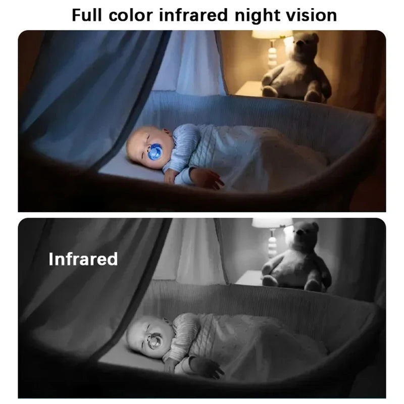 Xiaomi 4K Smart Camera Rotatable WiFi Surveillance Camera Baby Monitor Auto Tracking Color Night Vision Indoor Security Camera