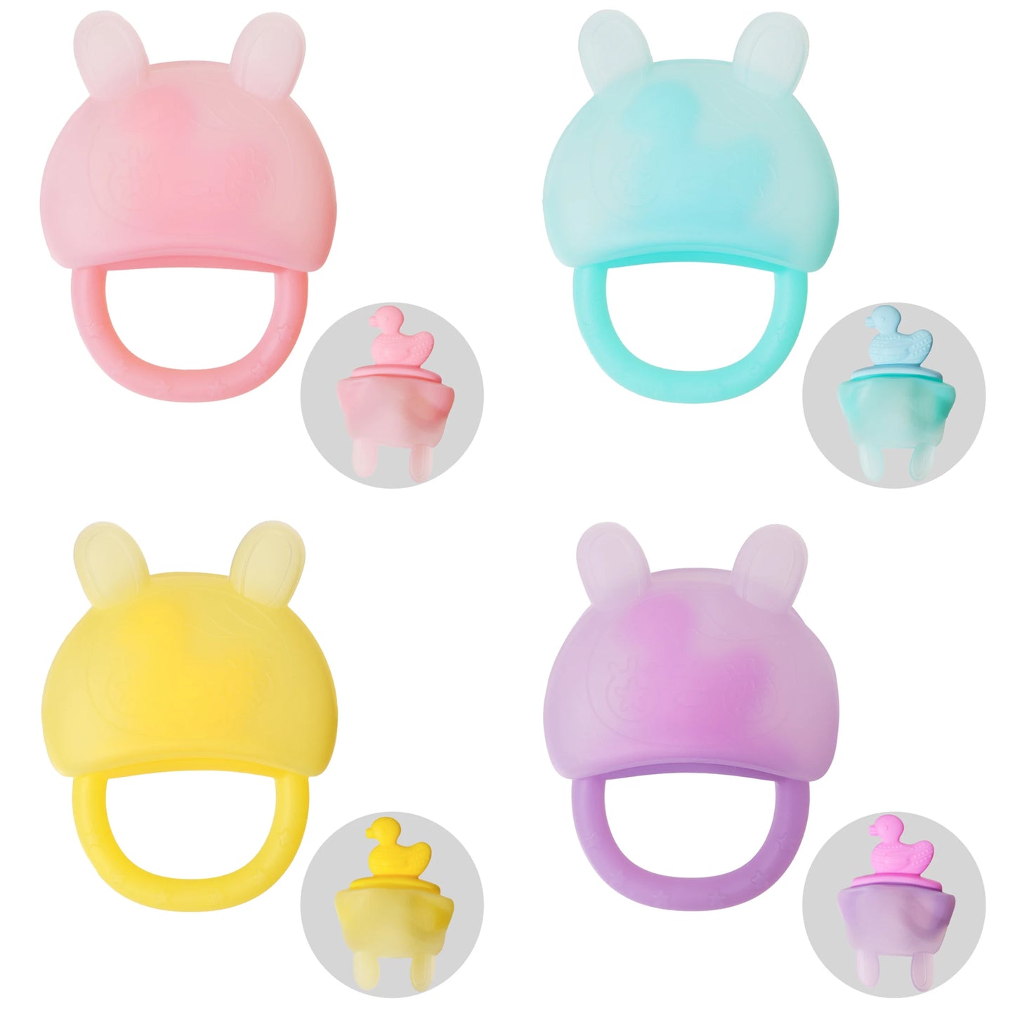 1PCS Baby Teething Toys For Newborn Infants Teethers Soother Baby Gums Baby Toy Pendant Chewing Teething For Baby Accessories