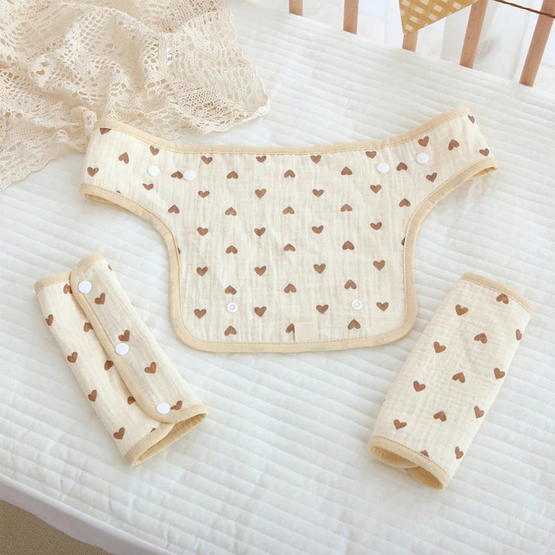 Baby Waist Stool Drool Bib Newborn Infants Teething Soft Cotton Pad Saliva Towel Multi-Function Baby Strap Dinner Dropshipping