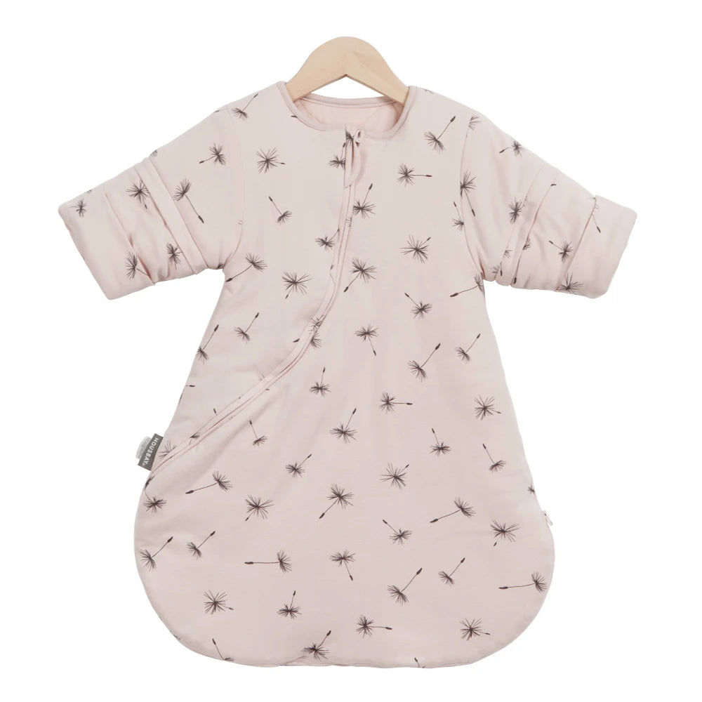 Sleeping Bag For Babies 0-24Months Thicker Winter Sleep Sack Removable Sleeves Kids Anti-Kick Prevent Cold Baby Blanket 3.5Tog