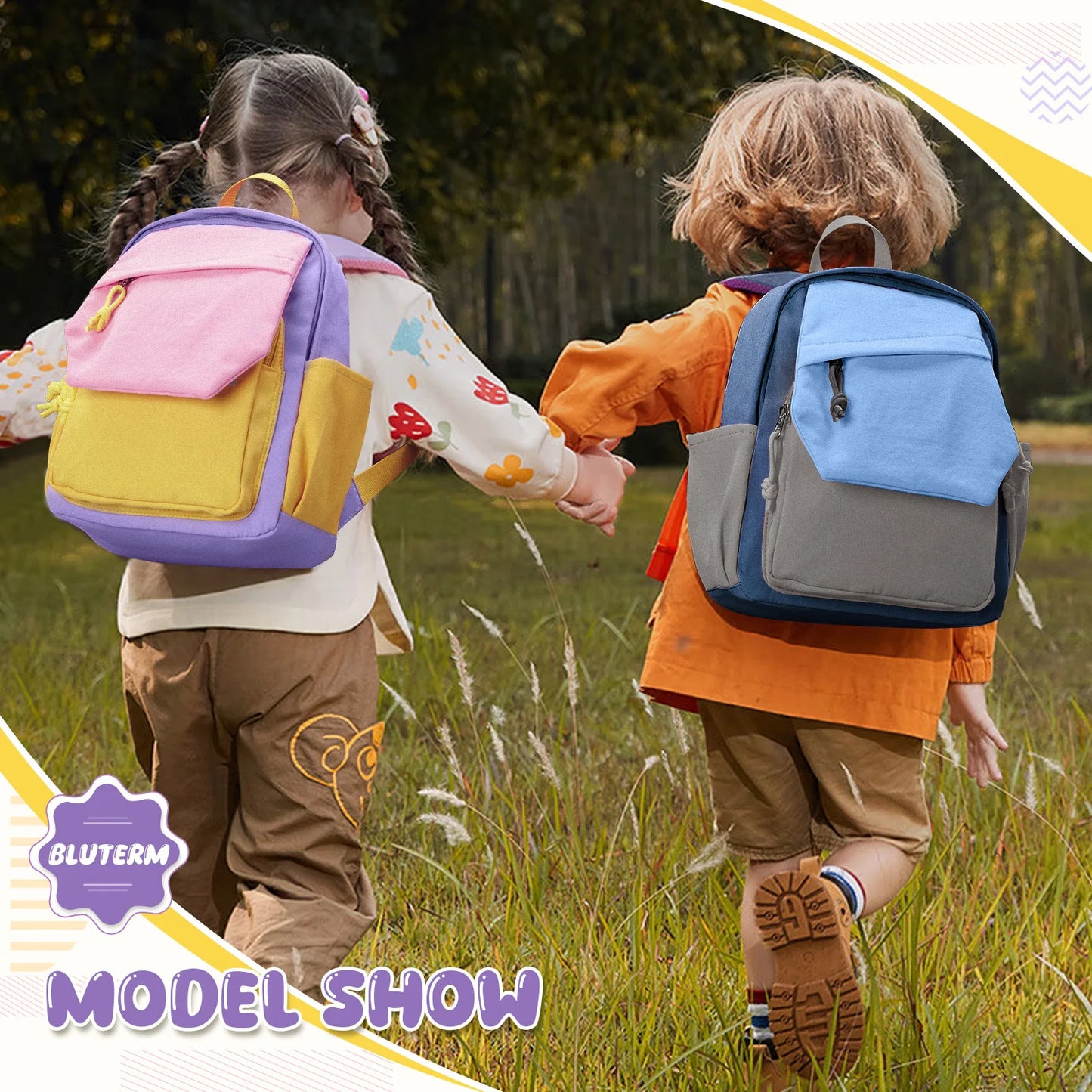 Kids Backpacks for Girls Ages 1-3/2-4, Mini Kids Backpacks, Preschool Backpacks ,Toddler Backpacks,Simple Modern schoolbag