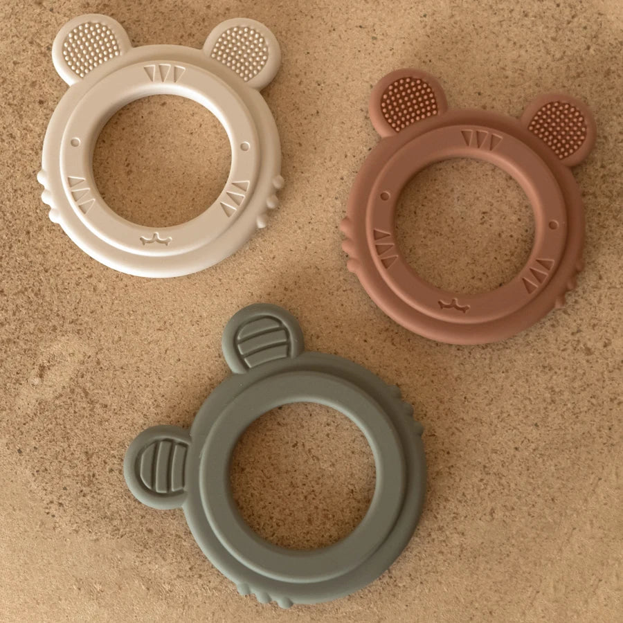 1Pcs Baby Teether Silicone Toy BPA Free Cartoon Rabbit Nursing Teething Gifts Baby Health Molar Chewing Newborn Accessories Toy
