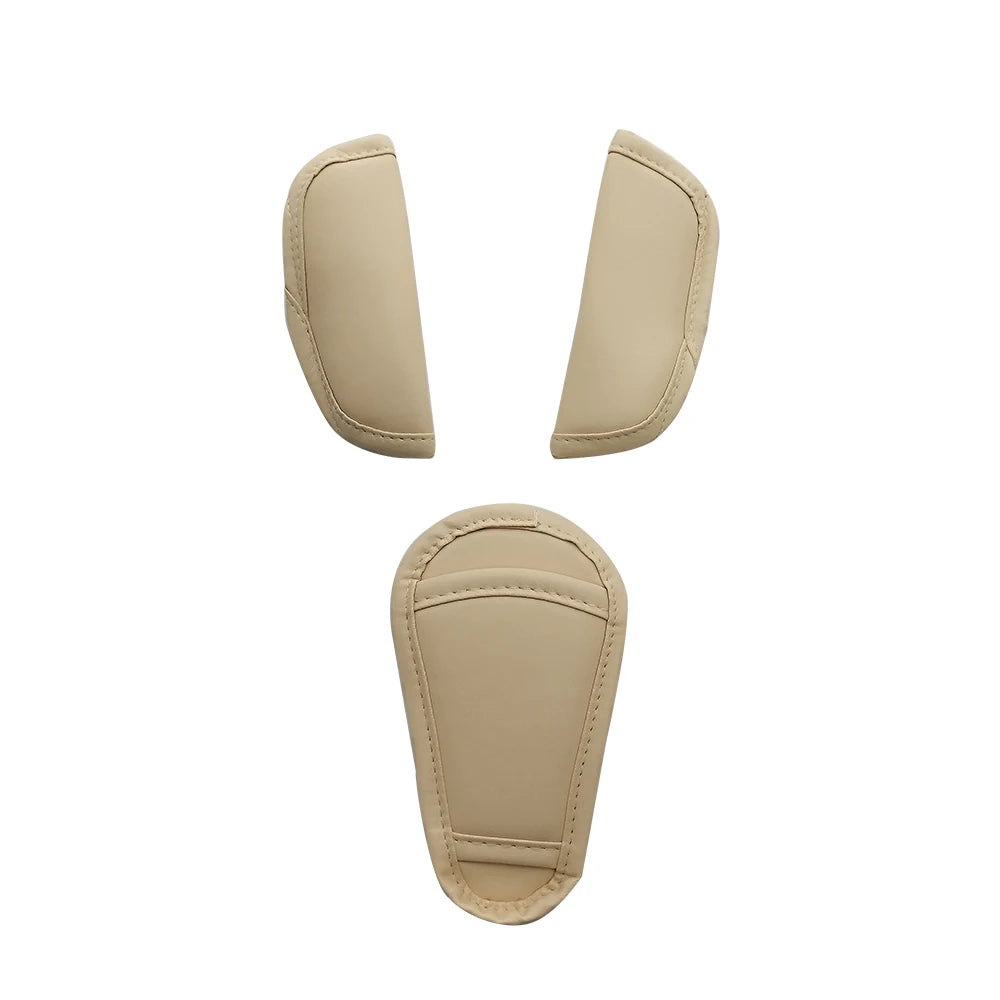 Seat Cushion For Peg perego Siesta Prima Pappa Zero3 High Chair PU Leather With Safety Belt Shoulder Crotch PAD DIY Replace Part