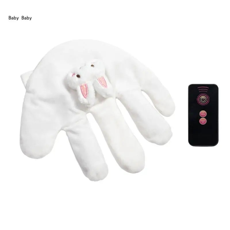 Cartoon Baby Sleep Aid Soothing Pillow Comforting Hand Detachable with Remote for Comfortable Newborns Sleeping