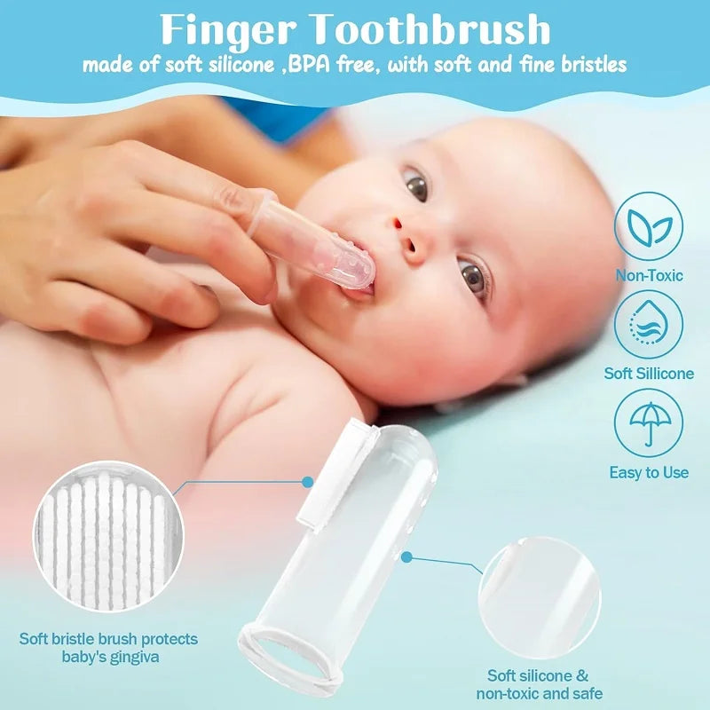 Baby Care Essentials Set Nail Clippers Newborn Nursery Care Kit HairBrush Comb Baby Healthcare Grooming Kit for Newborn Girl Boy