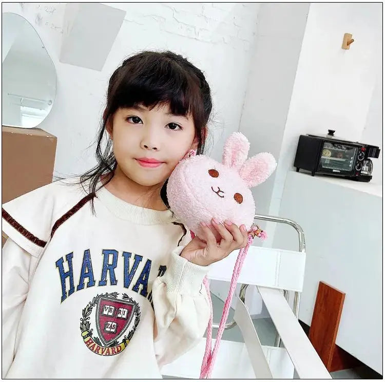 New Cute Little Rabbit Baby Girls Handbags Fashion School Bags for Girls Kids Small Shoulder Lunch Bags Child Girl Backpacks