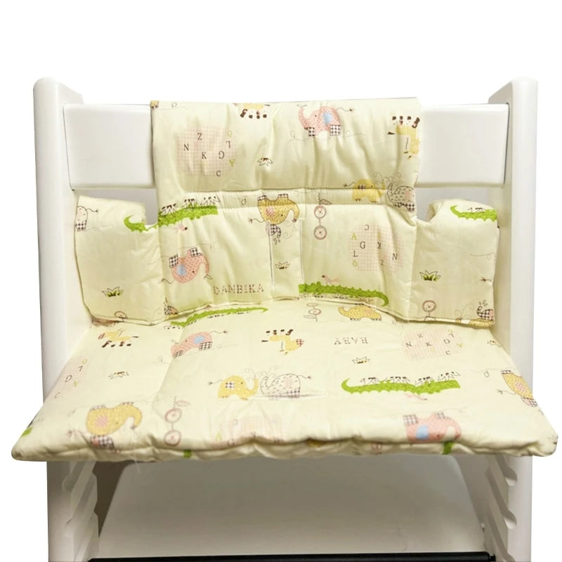 High Chair Cushion Washable HighChair Support Kid Baby Feeding Accessories Baby Meal Replacement cotton Pad for Stokk