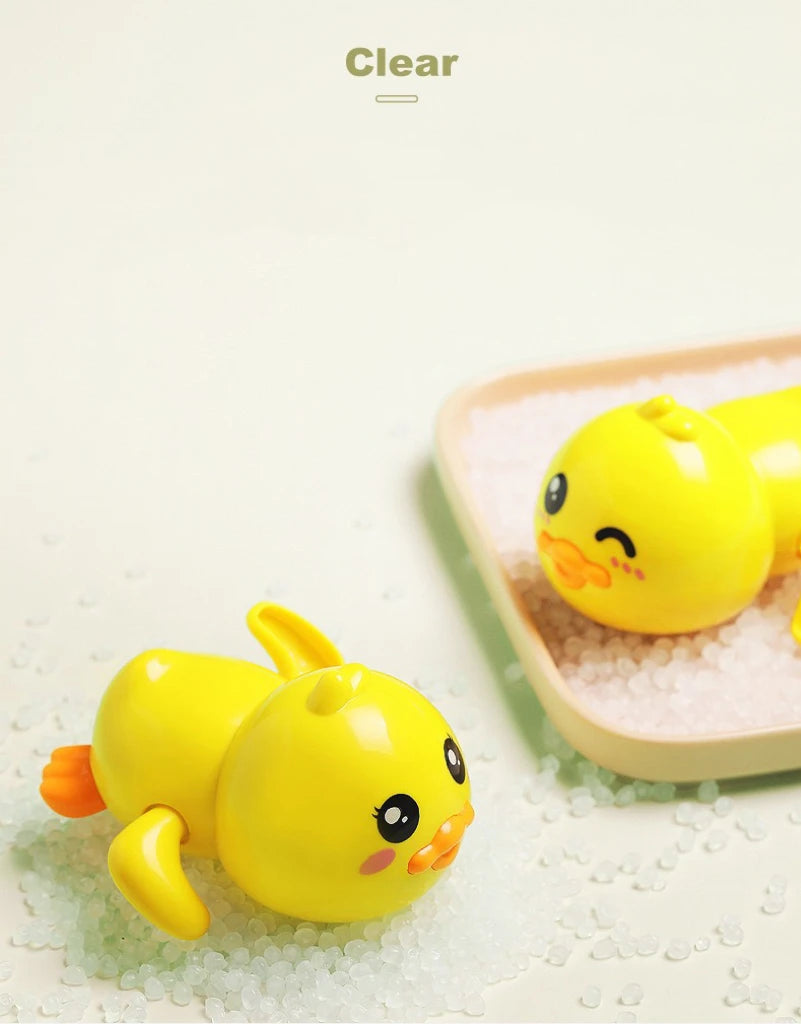 1 Pcs Children Bathing and Playing with Ducks Baby Bathroom Parent Child Interaction Bathing and Swimming Toys