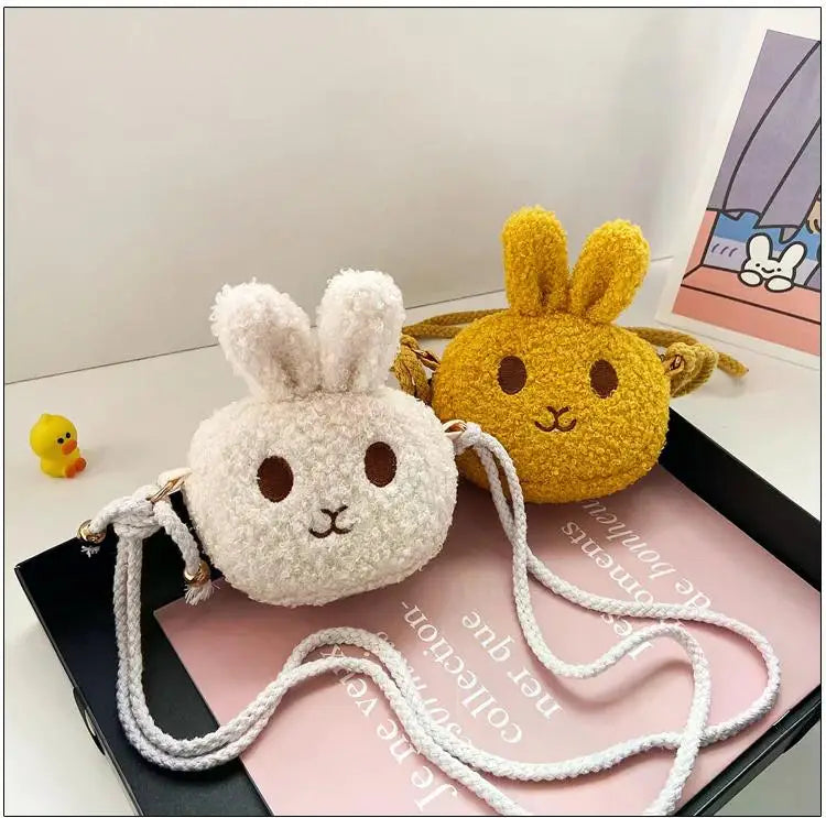 New Cute Little Rabbit Baby Girls Handbags Fashion School Bags for Girls Kids Small Shoulder Lunch Bags Child Girl Backpacks