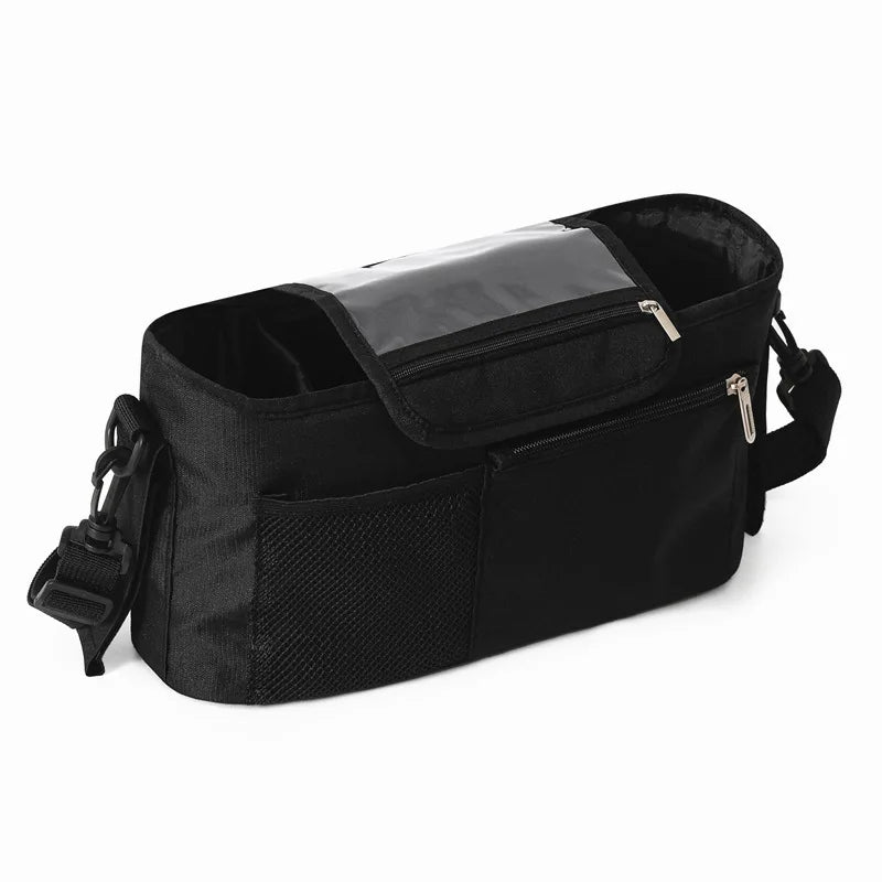 Baby Stroller Storage Bag Mummy Large Capacity Travel Hanging Bag Phone Bottle Holder Pram Diaper Bags Baby Stroller Accessories