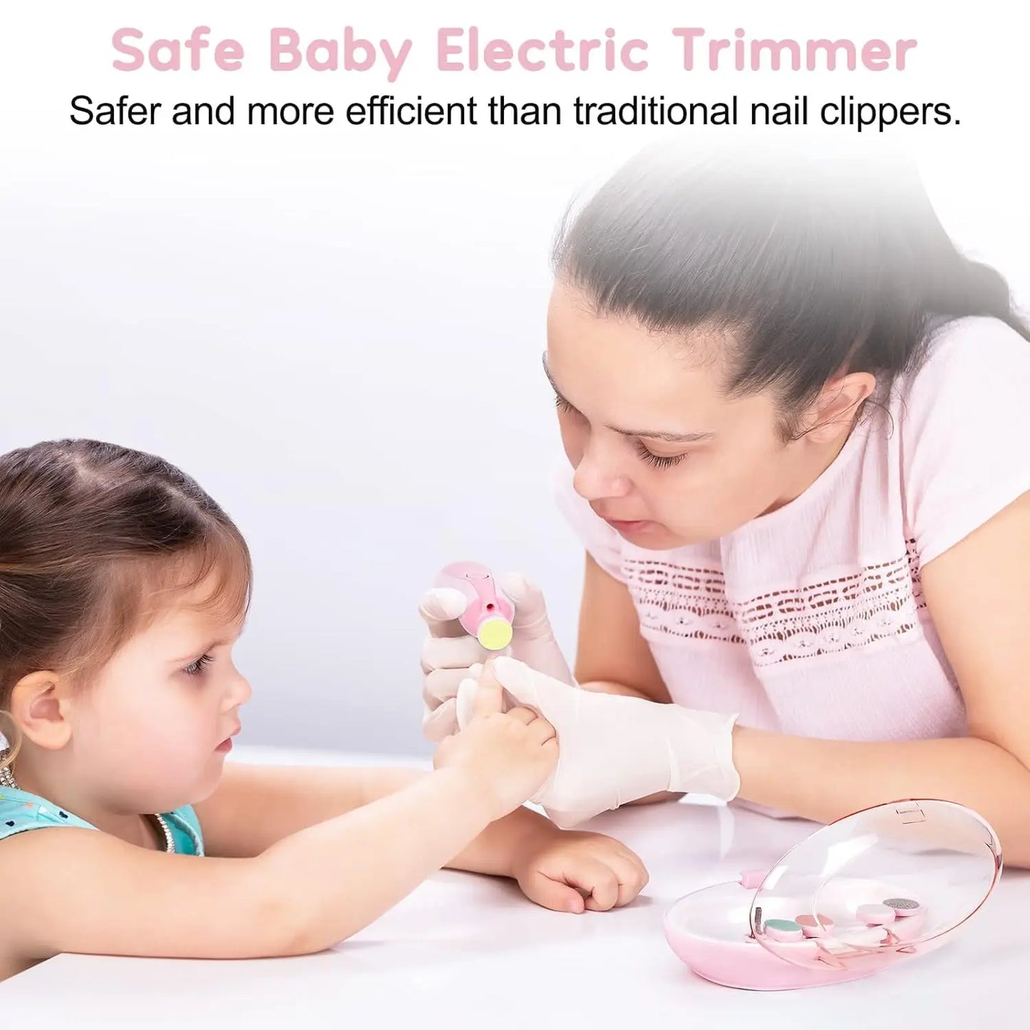 Baby Care Essentials Set Nail Clippers Newborn Nursery Care Kit HairBrush Comb Baby Healthcare Grooming Kit for Newborn Girl Boy