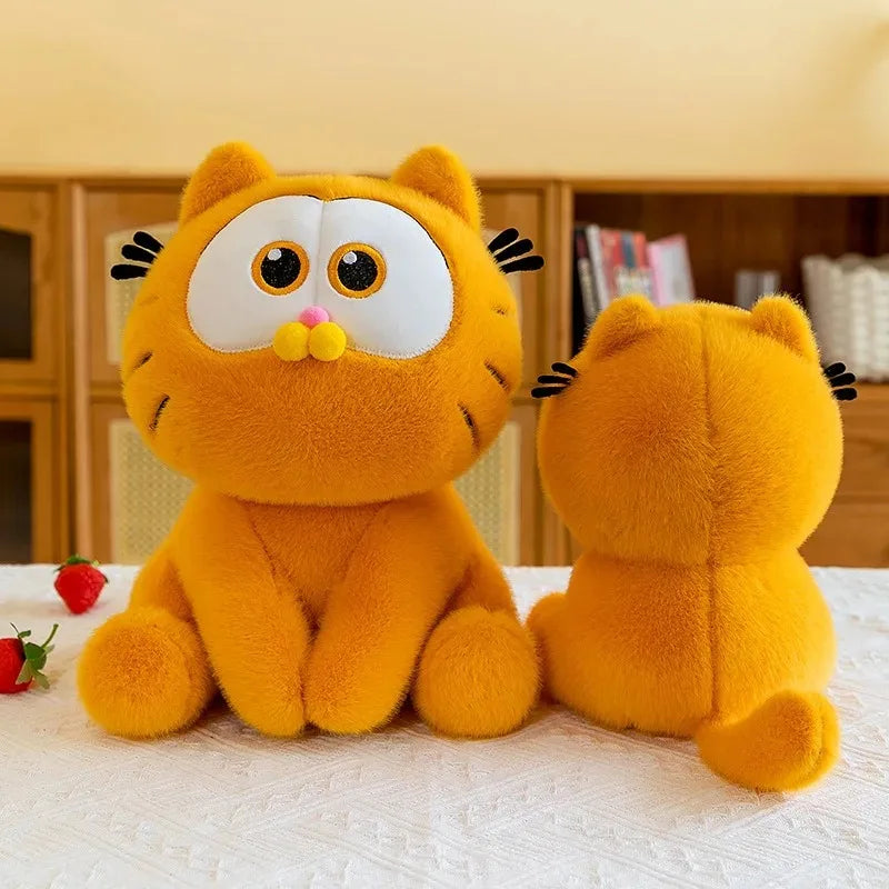 25CM Garfield Stuffed Plush Doll Kawaii Plushie Toy Cartoon Anime Cat Plush Decoration Gift