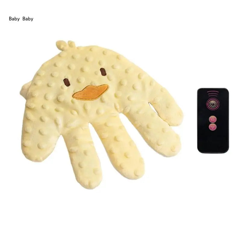Cartoon Baby Sleep Aid Soothing Pillow Comforting Hand Detachable with Remote for Comfortable Newborns Sleeping