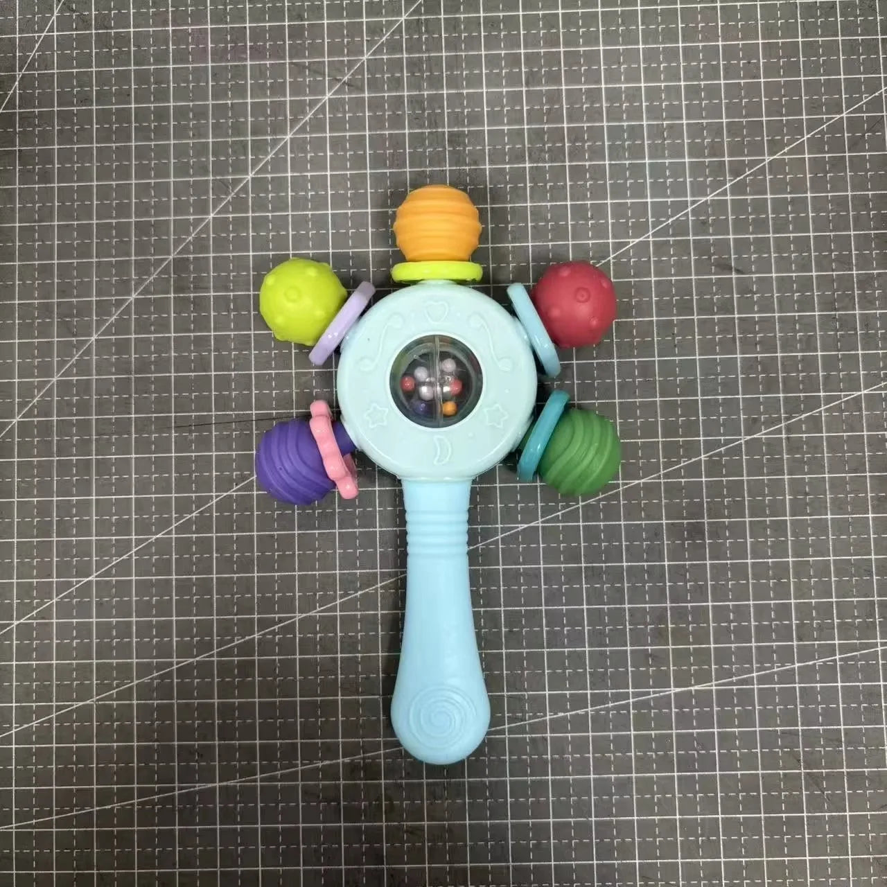 Baby Development Toys 0 6 12 Months Sensory Baby Teether Rattle Hand Grip Toys Soft Teething Educational Toys Games For Babies