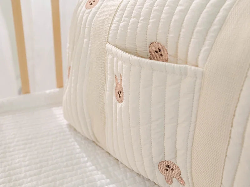 Large Mommy Bag Maternity Baby Diaper Storage Bag Large Capacity Baby Items Organizer Women Travel Bag Multi-functional Handbag