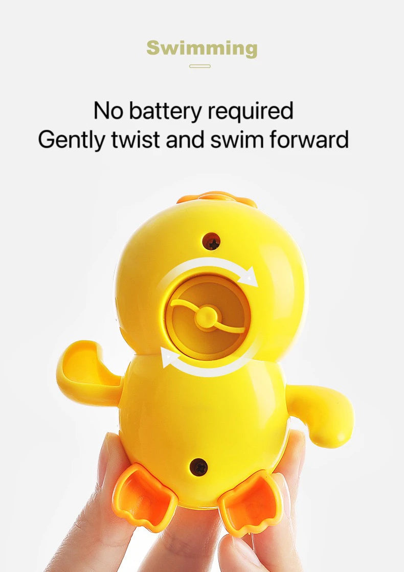 1 Pcs Children Bathing and Playing with Ducks Baby Bathroom Parent Child Interaction Bathing and Swimming Toys