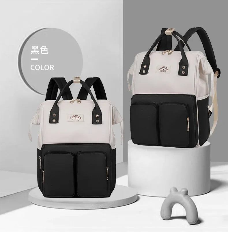 Multifunctional Large-capacity Mommy Bags for Outings Travel Backpack Waterproof Portable Mother and Baby Bag Women's Backpack