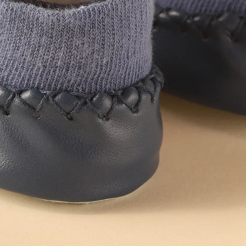 2025 New Born Baby Socks with Rubber Soles Infant Baby Girls Boys Shoes Spring Autumn Baby Floor Socks Anti Slip Soft Sole Sock