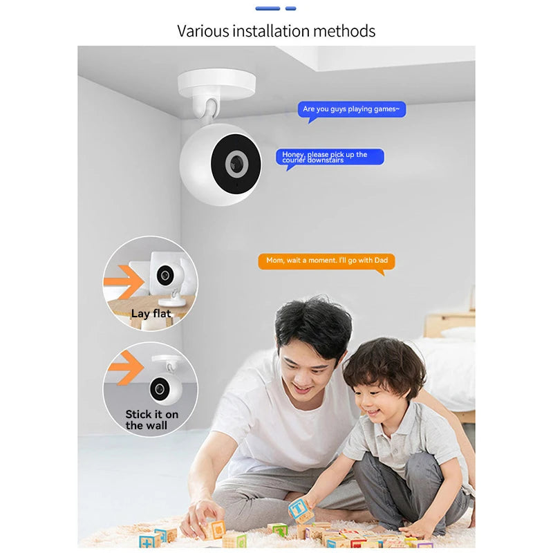 Xiaomi A2 Wireless WiFi Smart Camera Bidirectional Voice 360° Motion Detection Baby Monitor HD Security Surveillance Camera