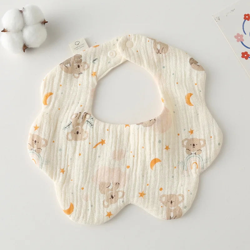 Newborn Baby Bibs Infant Burp Cloths Baby Stuff Feeding Drool Bandana Saliva Towel Toddler Bib Baby Accessories Dropshipping