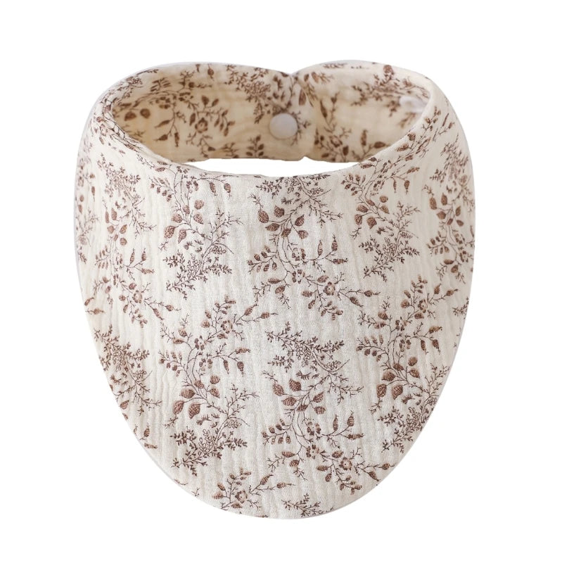 Baby Infant Cotton Bib Solid Color Scarf Feeding Saliva Towel Bandana Burp Cloth Boy Girl Babies Accessories Newborn