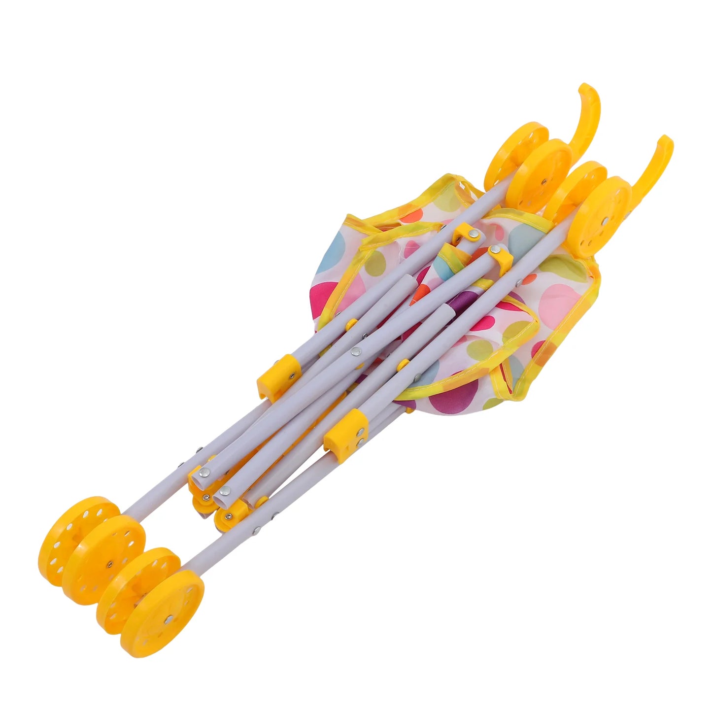 Accessories Trolley Toy Travel Baby Pretend Abs Foldable with Stroller
