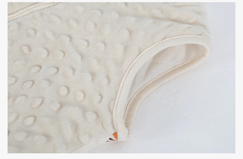 Baby Sleepsack 3-24Months Autumn Baby Sleeping Bag Blanket 1.5Tog Doudou Soft Feeling Starfish Shell Print Vest Style