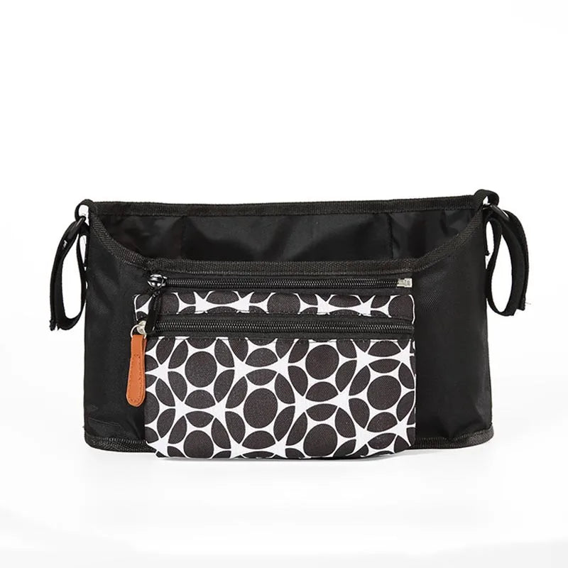 Baby Stroller Storage Bag Mummy Large Capacity Travel Hanging Bag Phone Bottle Holder Pram Diaper Bags Baby Stroller Accessories