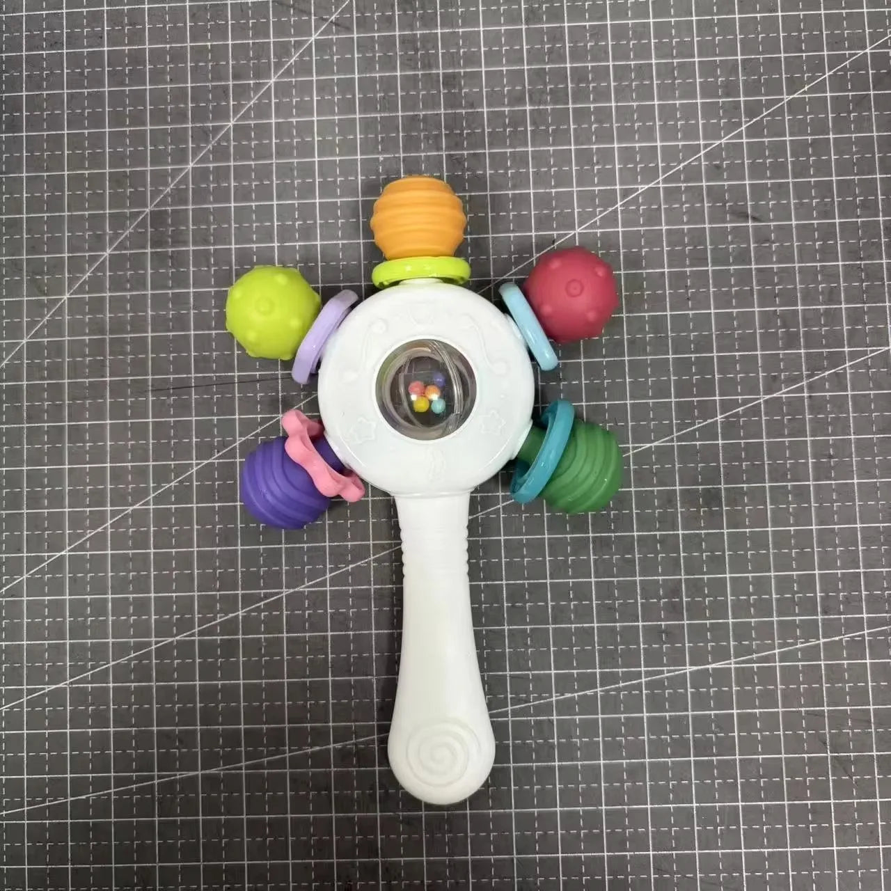Baby Development Toys 0 6 12 Months Sensory Baby Teether Rattle Hand Grip Toys Soft Teething Educational Toys Games For Babies
