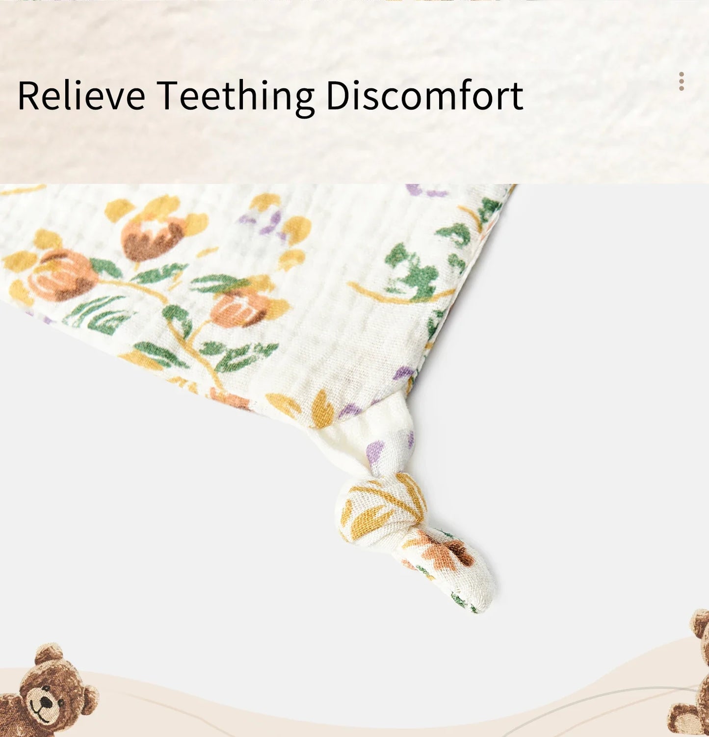 Muslin Baby Comfort Towel Cotton Comforter Blanket Soft Newborn Sleeping Dolls Kid Sleep Toy Soothe Appease Towel Bib