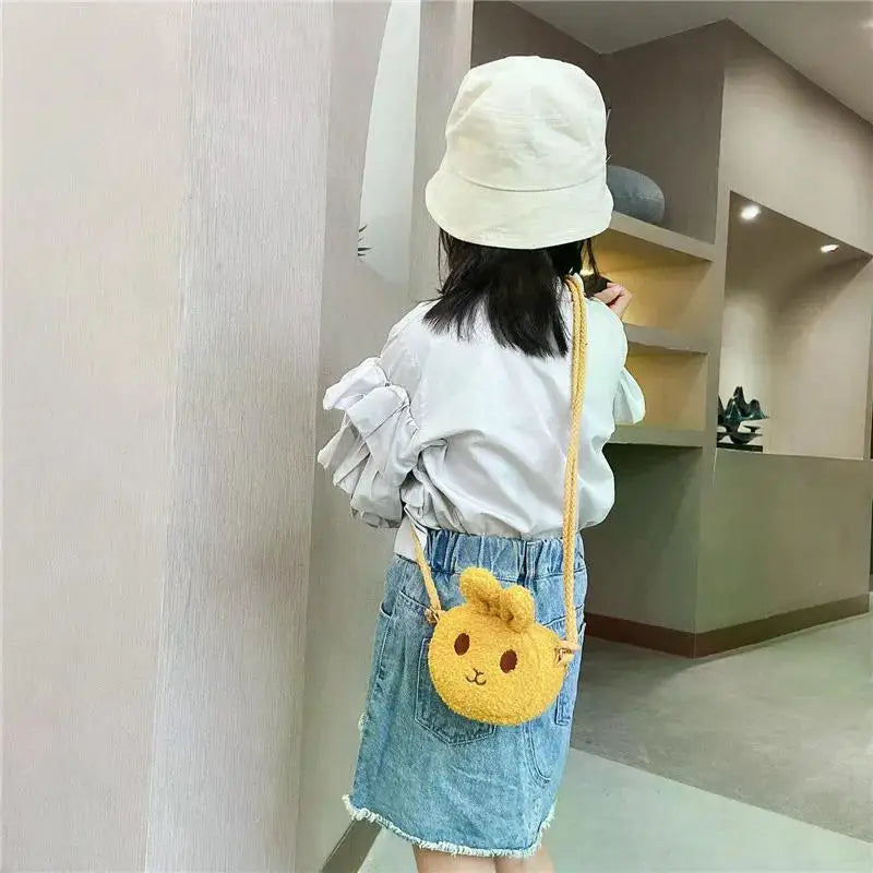 New Cute Little Rabbit Baby Girls Handbags Fashion School Bags for Girls Kids Small Shoulder Lunch Bags Child Girl Backpacks